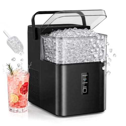 SIMZLIFE Nugget Ice Maker Countertop