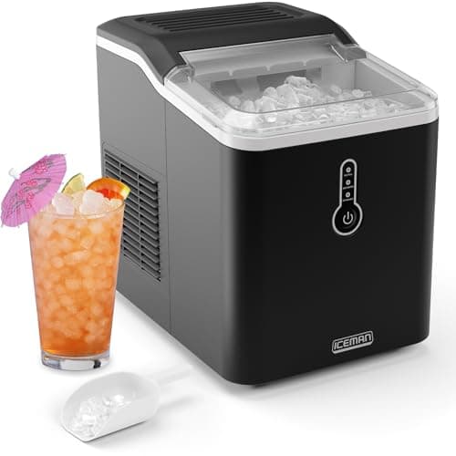 Iceman by Chefman Pebble Compact Countertop Ice Maker