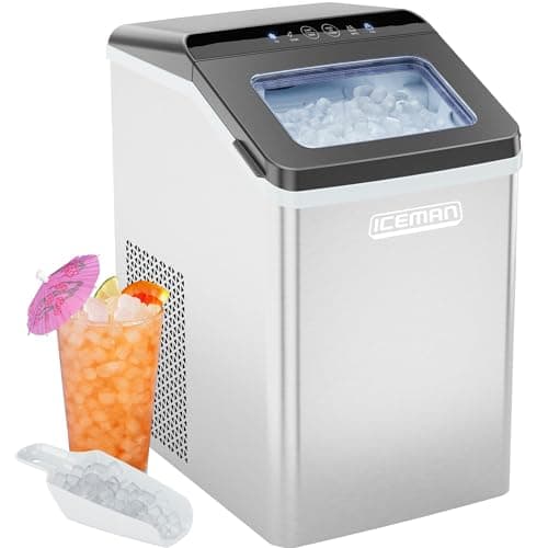 Iceman by Chefman Pebble Countertop Ice Maker