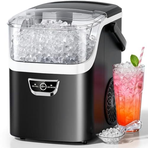 AGLUCKY Countertop Nugget Ice Maker